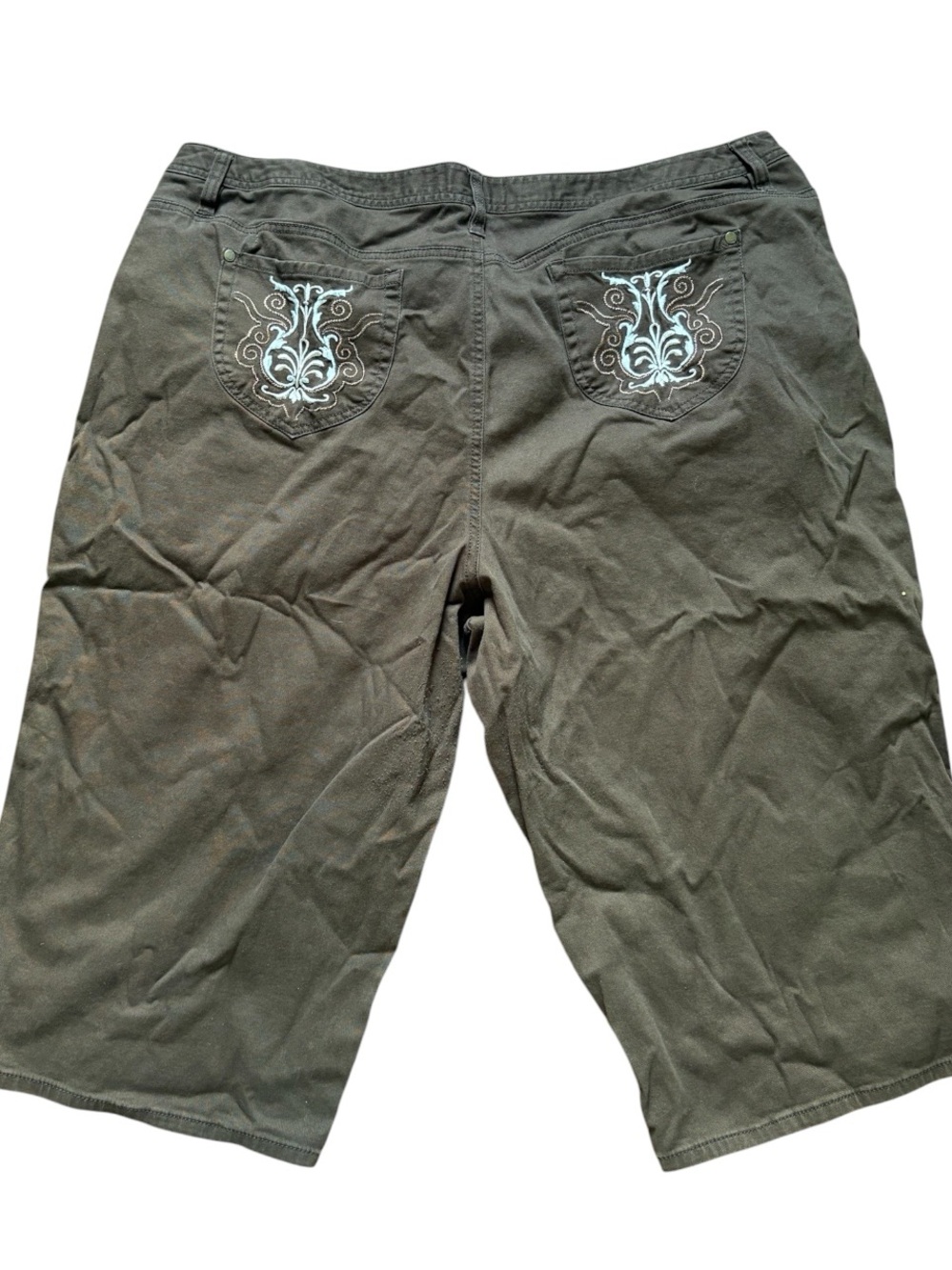Cato Brown Women's Capris